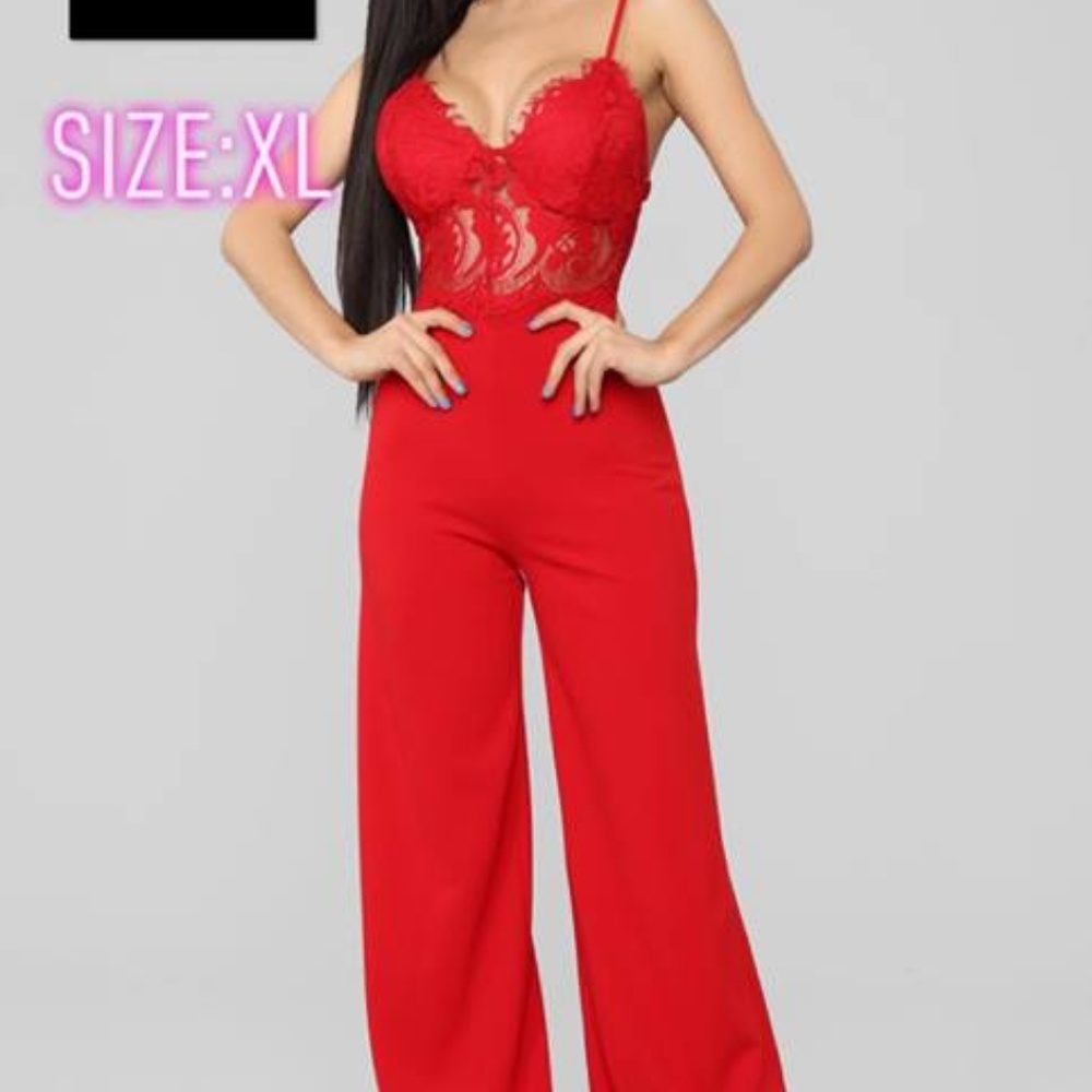 Red romper